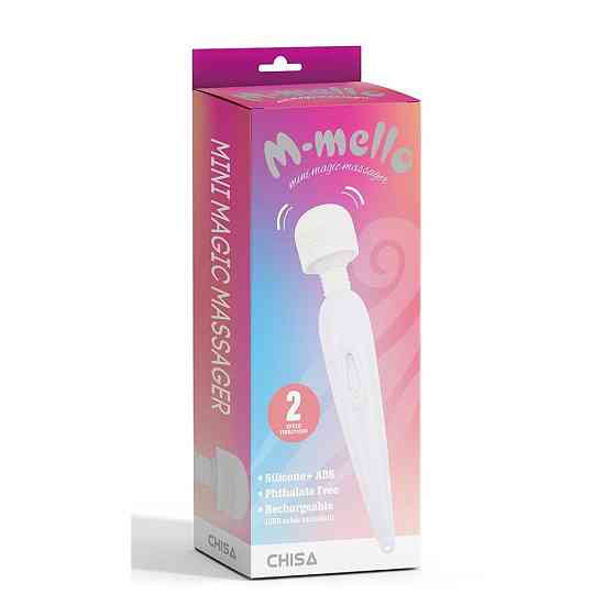 Мини-вибратор микрофон Chisa M-Mello, белый Sex Aura Киев