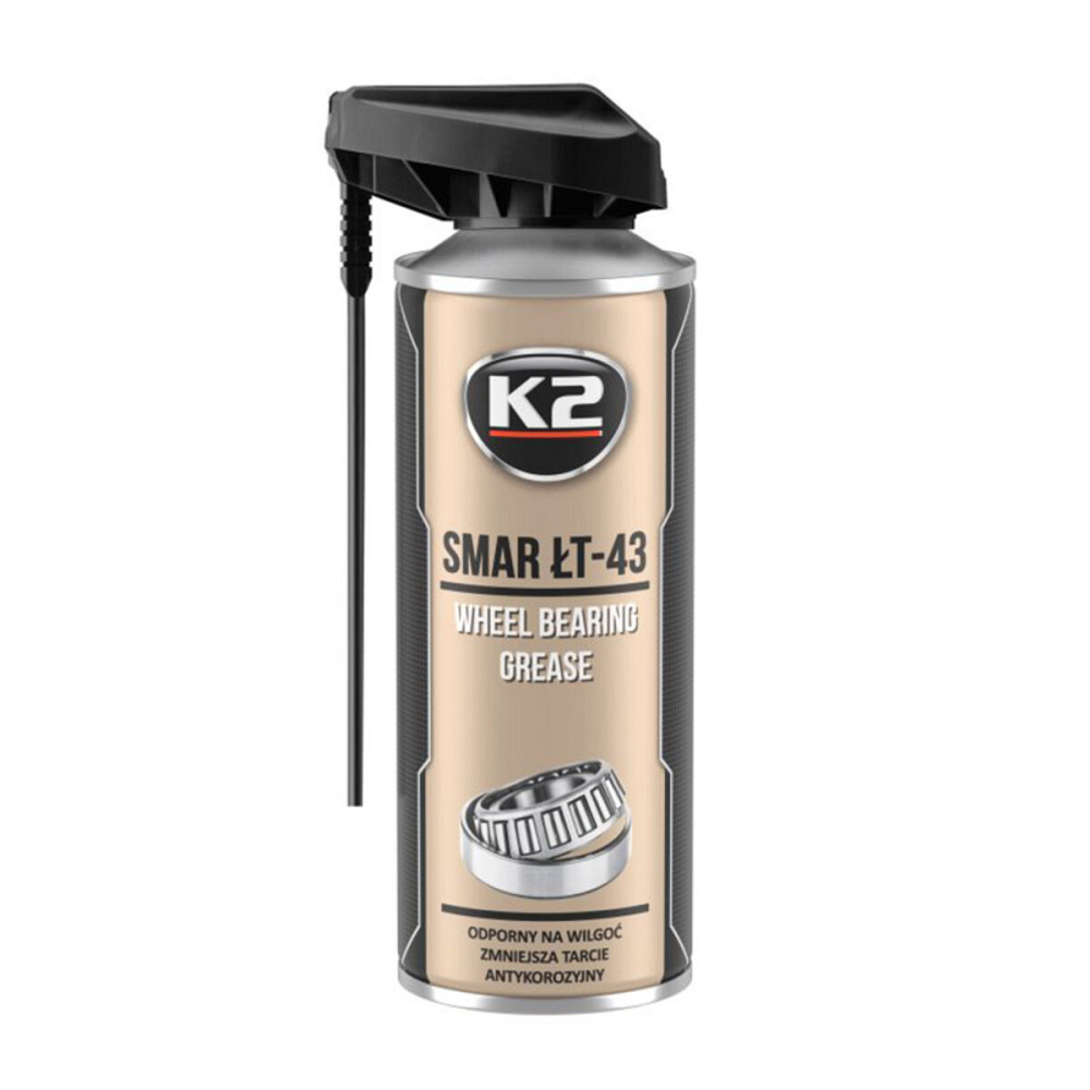 Змазка для підшипників K2 Wheel Bearing рідка літієва прозора аерозоль 400мл Київ - фото 1
