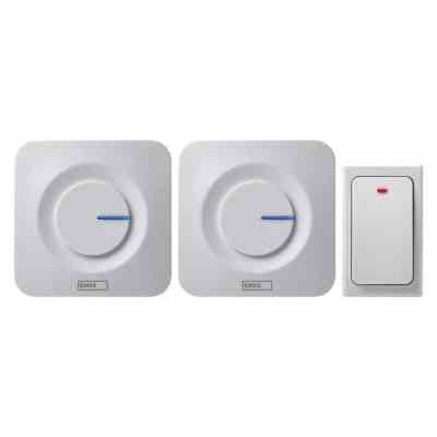 Дверной звонок EMOS беспроводной P5731 220В 2 приемника (180м) (P5731) Винница