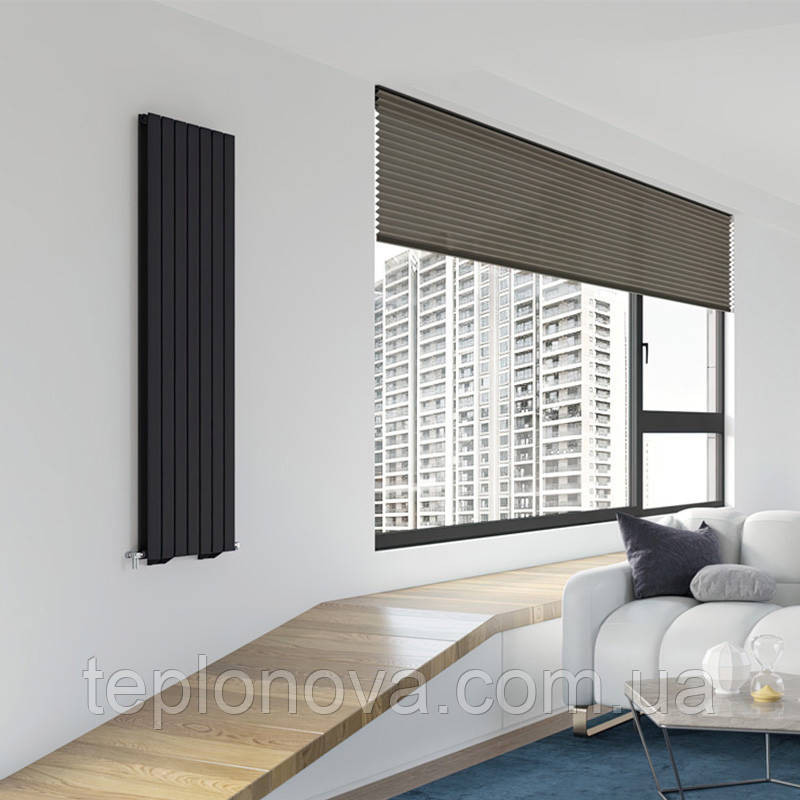 Дизайнерский радиатор 1600/612 (мм) антрацит IDEALE VITTORIA (универсальное подключение) 11 9/1600/612 Черновцы - изображение 3