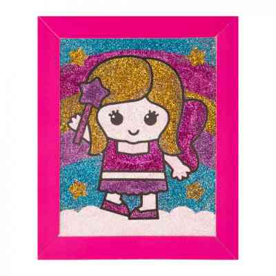 Набор для творчества 1 вересня Аппликация глитером Волшебница (954561) Винница