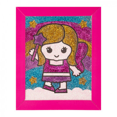 Набор для творчества 1 вересня Аппликация глитером Волшебница (954561) Винница - изображение 3