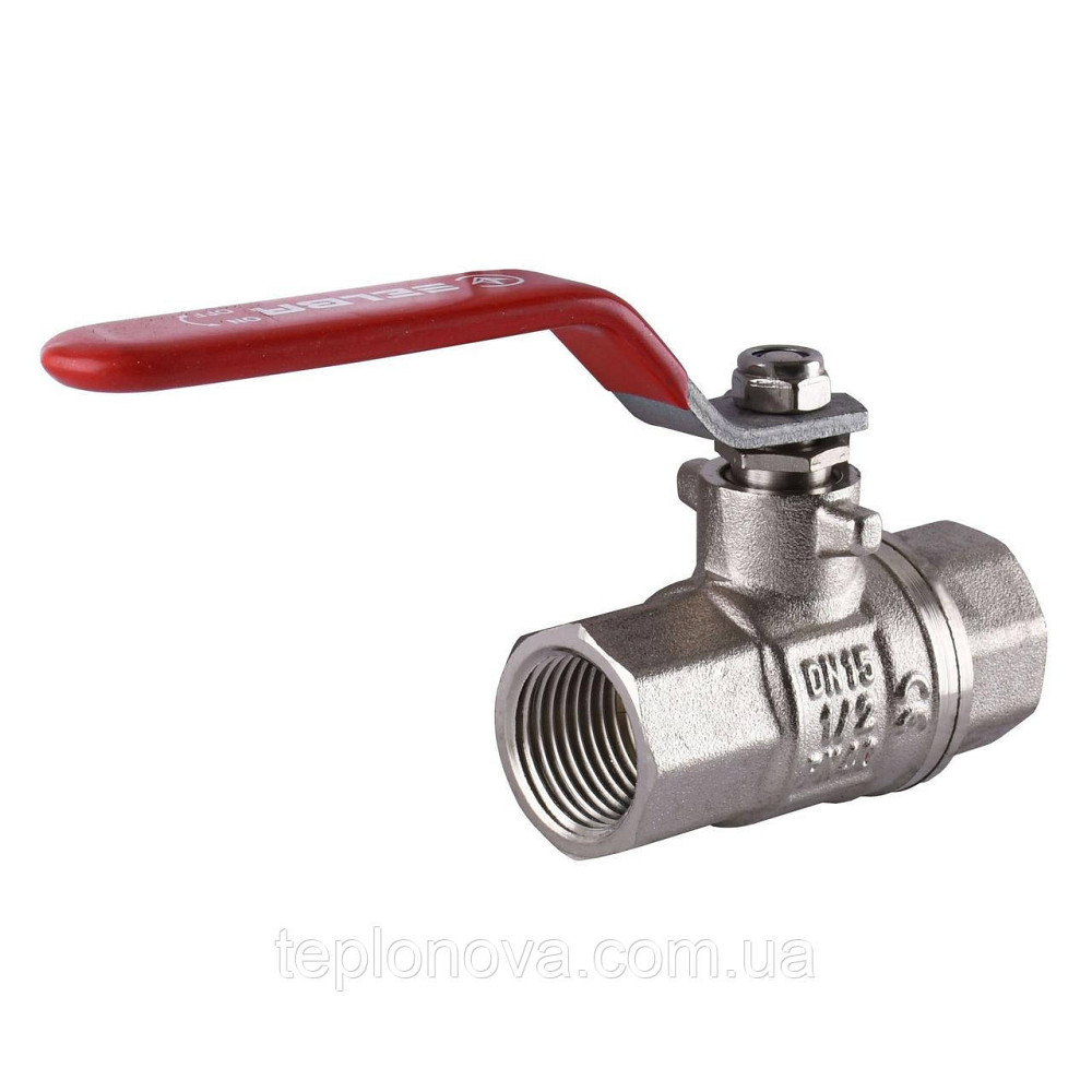 Кран кульовий прямий SELBA 1/2" ВВ КР SL1506 Чернівці - фото 2