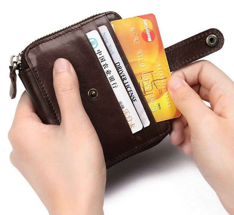 Візитниця Vintage 14604 Коричнева Київ - фото 5