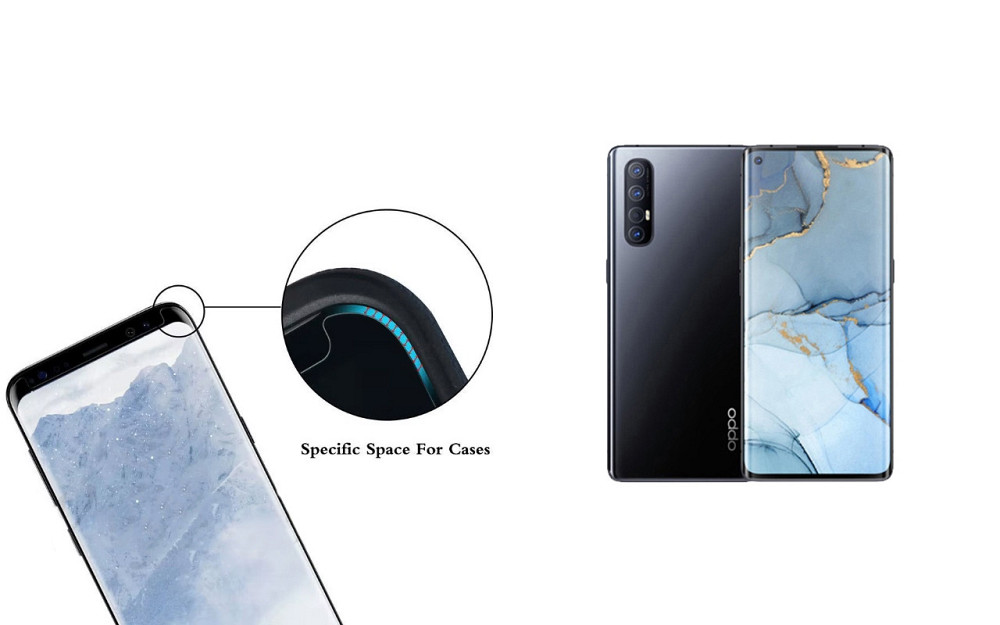 Захисне скло HyperGlass Pro для Oppo Reno3 Pro – максимальна чутливість та захист Київ - фото 3
