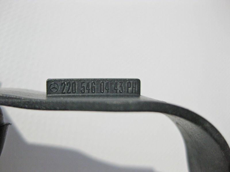 Mercedes-Benz  A2205460443 Пластиковий тримач дроту ABS зліва на задній балці S-Class W220 CL C215 Одеса - фото 6