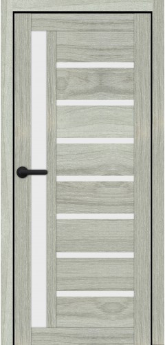 Двері міжкімнатні Порталіно PL-01 месина срібна сатин Київ - фото 1