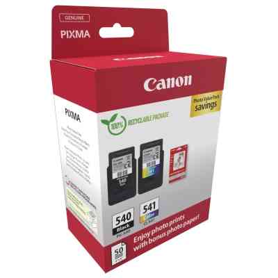 Картридж Canon PG-540 Multipack PG-540/CL-541 BK, Color + GP-501 Glossy Paper (5225B013) Вінниця