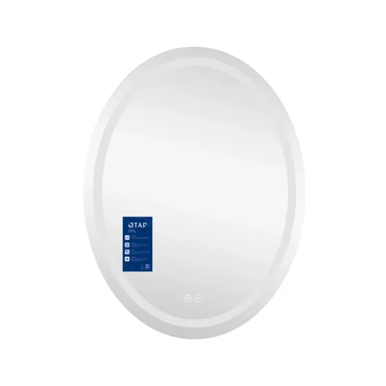 Зеркало Qtap Mideya (DC-F801) 600х800 с LED-подсветкой Touch, с антизапотеванием, диммером QT2078F801W Киев