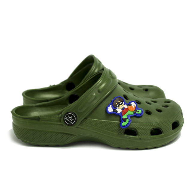 Дитячі крокси "LikeCrocs" (30,31,32,33,34,35) Хакі Одеса - фото 2