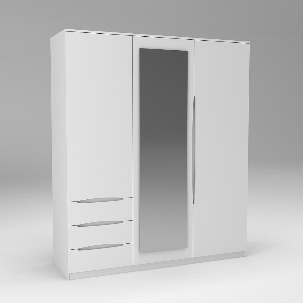 Шкаф Дельта 2, Белый, 1800х550х2100 Львов - изображение 1