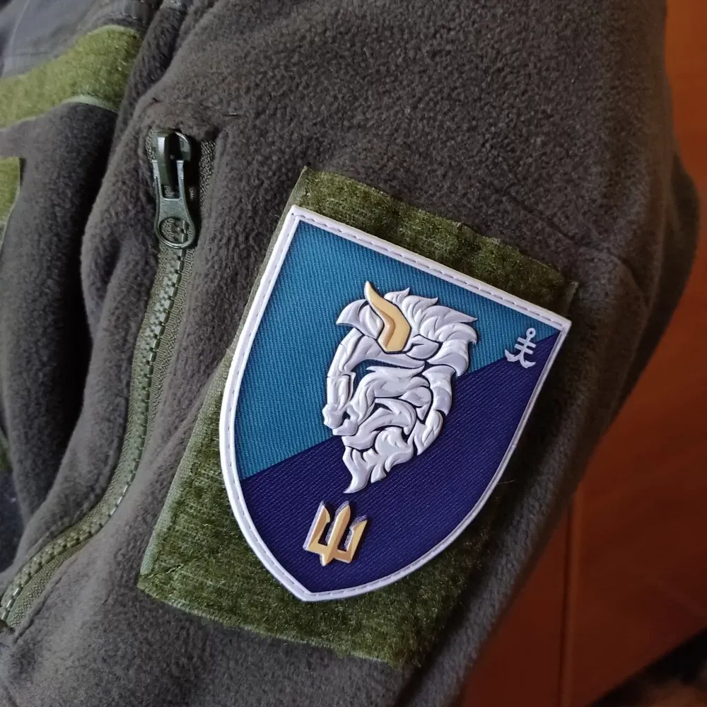 Патч / шеврон 1 батальйон 35 окремої бригади морської піхоти Запоріжжя - фото 2