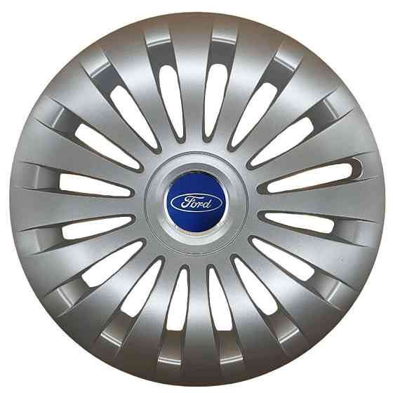 Автомобильные модельные колпаки R17 Ford 504 4шт, SJS, серебристые Киев