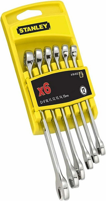 Набір ключів рожково-накидних 6 од Stanley Одеса - фото 1