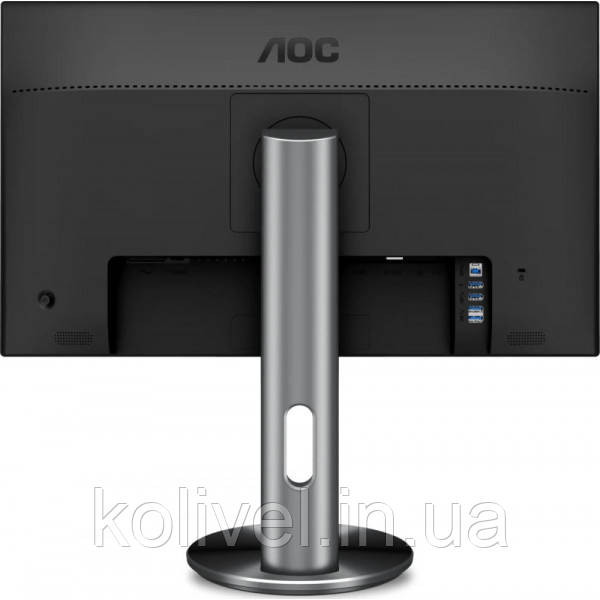 TFT 27" AOC Q2790PQE, IPS, QHD, D-SUB, HDMI, DP, USB, Pivot, чорний з срібн. (Q2790PQE) Київ - фото 4
