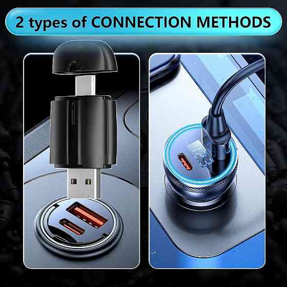 Беспроводной адаптер WCA-01 черный конвертер проводного CarPlay в беспроводной Android Auto 5GHz WiFi Киев