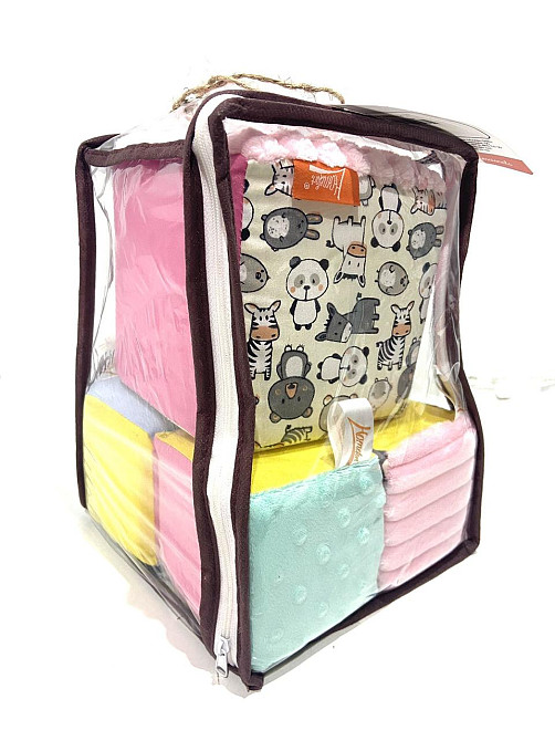 Набір м'яких тканинних кубиків ТМ Алекс дизайн Звірятка (17 559) Чернігів - фото 2