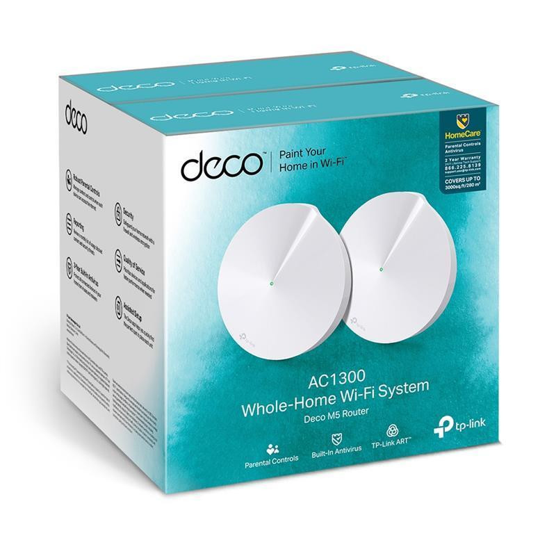WiFi Mesh система TP-Link Deco M5(2-PACK) white Харків - фото 4