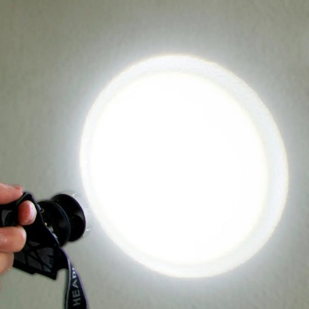 Ліхтар для пошукових робіт на шолом Bailong BL-8070-P50, Налобний ліхтар NI-819 для риболовлі Київ - фото 7