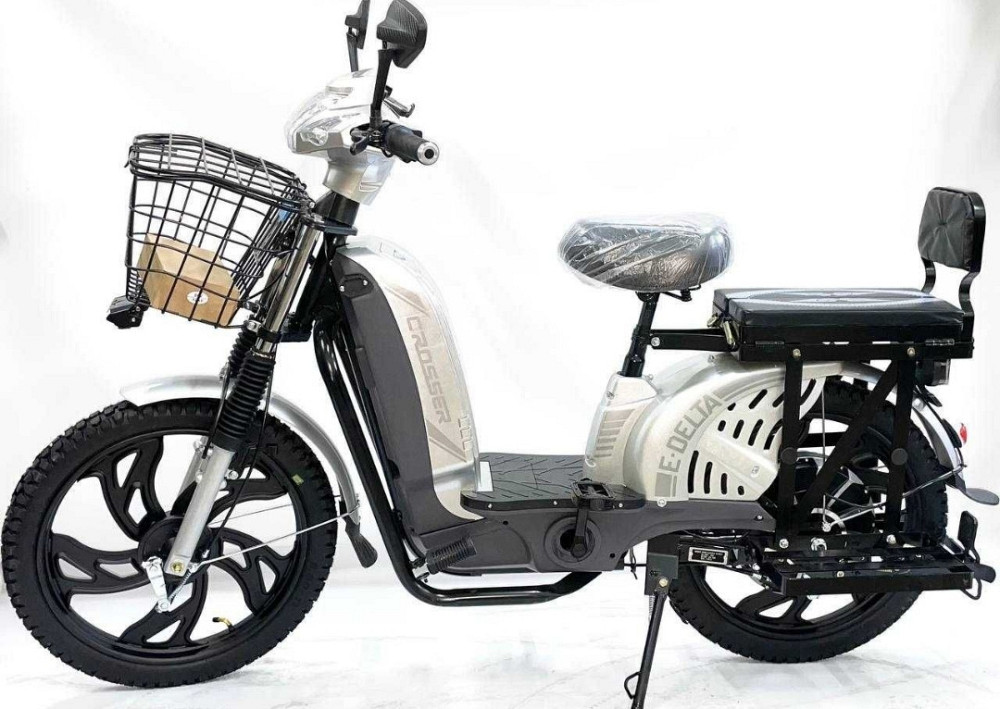 Електричний велосипед Crosser E-Delta 60V 15Ah (800ВТ) Синій! Харків - фото 4