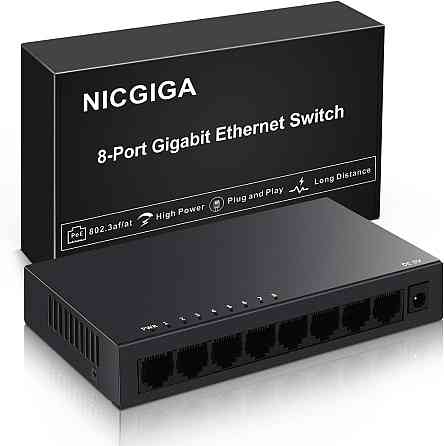 Комутатор NICGIGA GS0800 Луцк