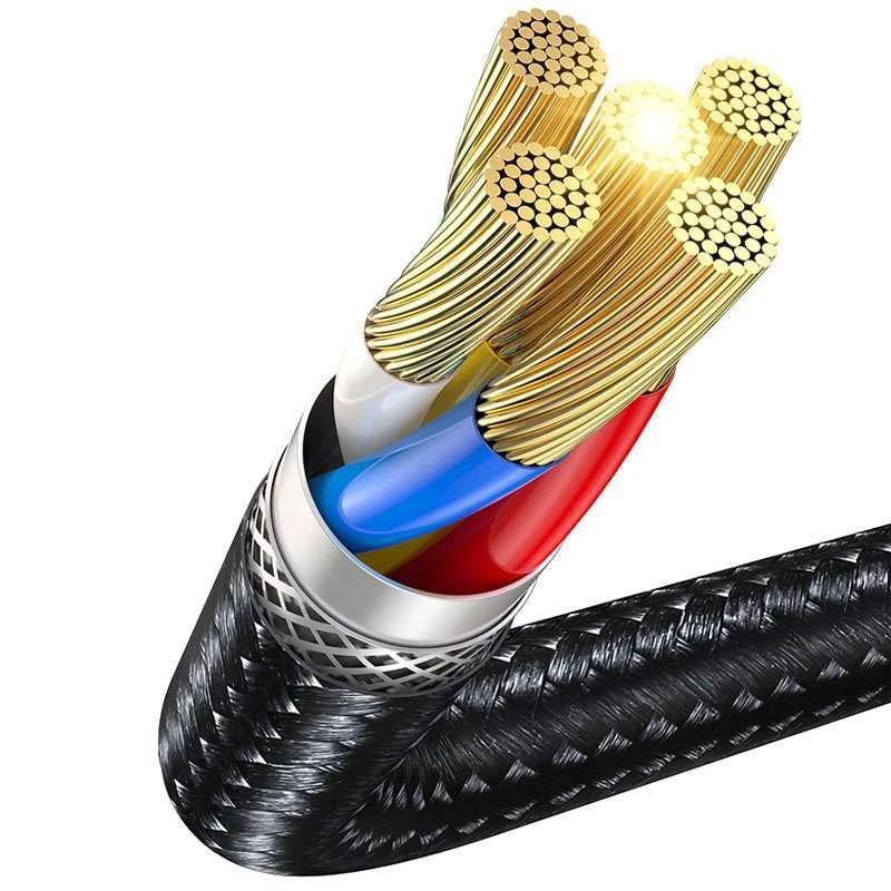 Кабель Usams US-SJ522 U71 Type-C to Lightning 20W PD Fast Charging 2m black Київ - фото 8