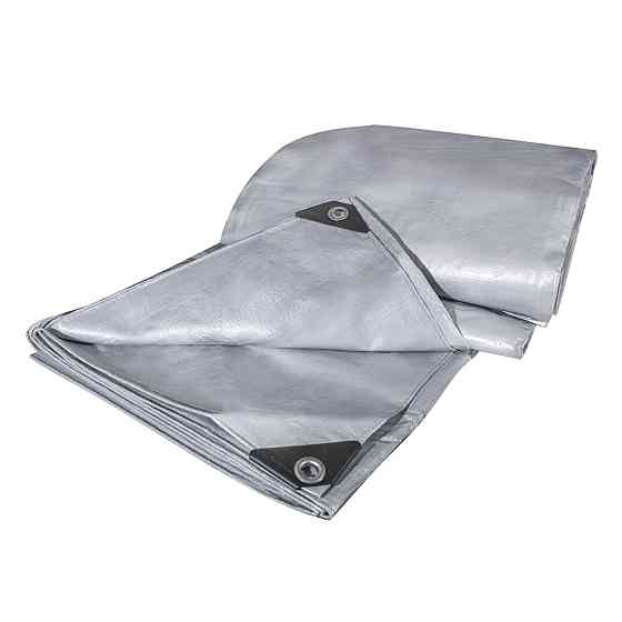 Тент 160 г/м2 4 х 5 м поліпропіленовий "PLANDEKA" від сонця та вітру Дніпро