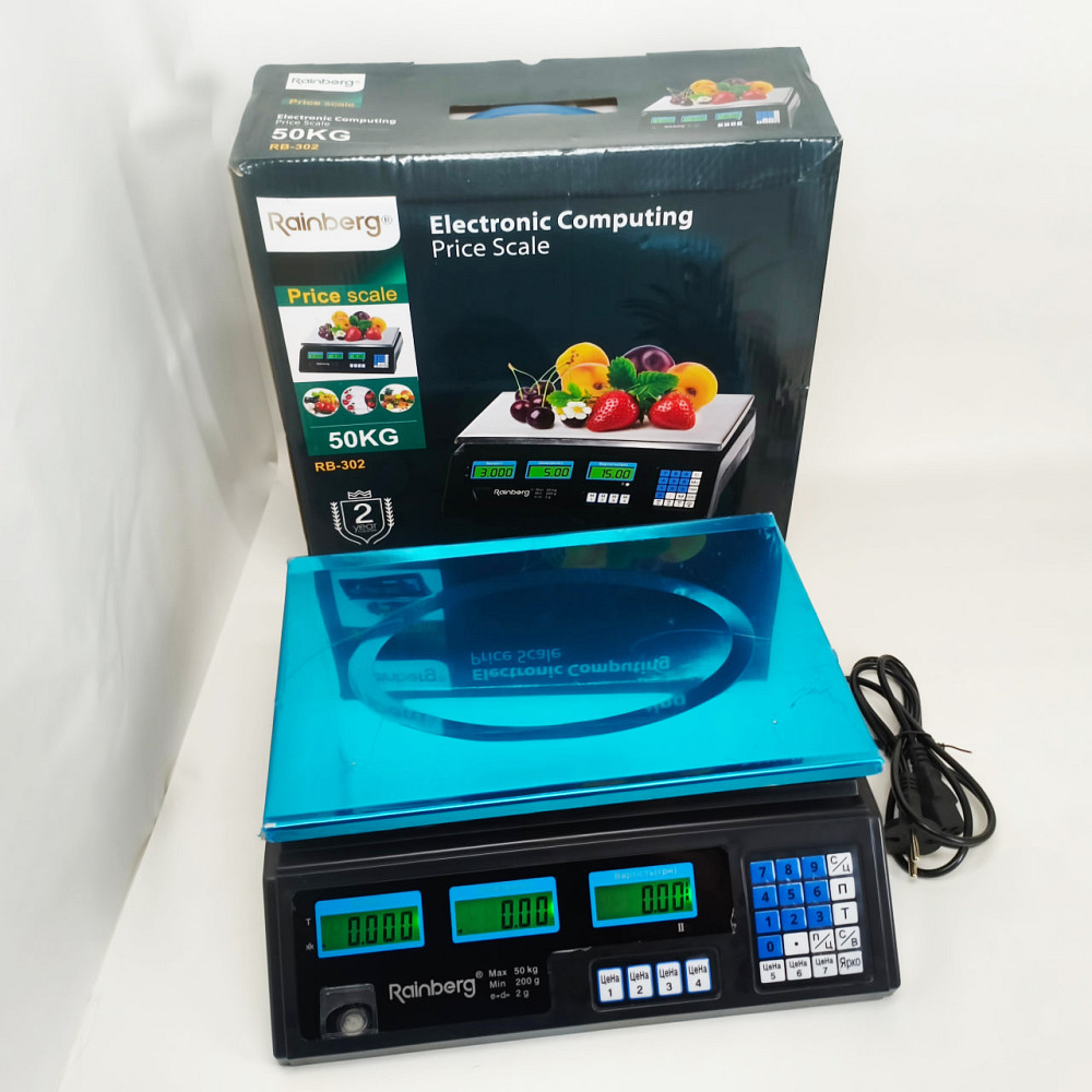 Бытовые электронные весы для магазина, Весы электронные торговые цифровые Компактные для бизнеса BL-99 Львов - изображение 5