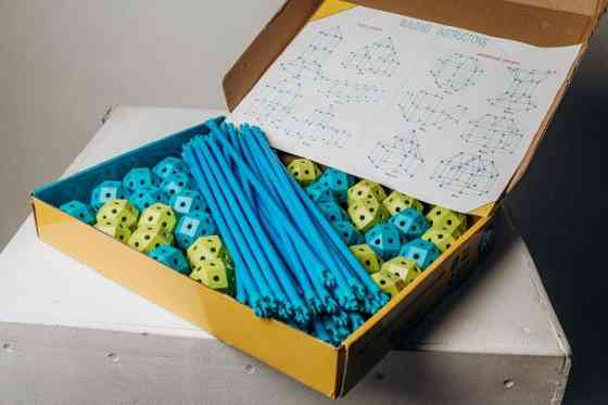 Дитячий ігровий 3D конструктор Намет Magic forts 85 деталей Вінниця