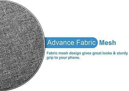 Зарядний пристрій бездротовий Qi 10Вт QC3.0 5-9В 1.2А W02 тканинний з LED-індикатором Київ