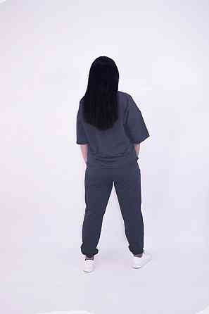 Жіночий літній спортивний костюм Сірий XL-2XL Харків