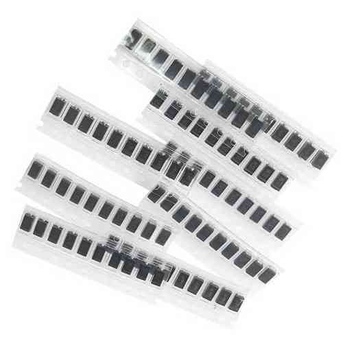 Набір із 90 SMD випрямних діодів та діодів Шотткі 1N4001 1N4004 1N4007 SS14 SS16 SS24 SS26 SS34 SS36 Київ