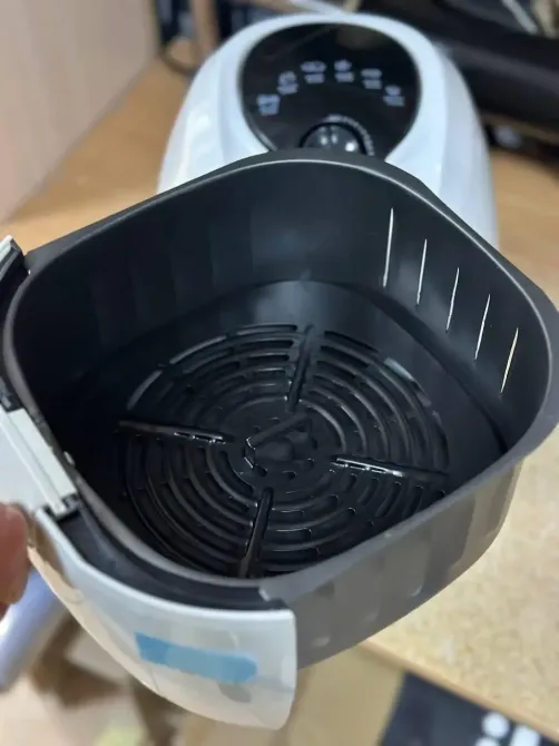 Повітряна фритюрниця MS-3220 1300 Вт, аерогриль без олії, об'єм 4.5 л, керування температурою Одеса - фото 6