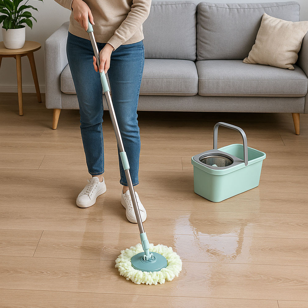 Швабра с отжимом + ведро 6л,Бирюзовый SBR Киев - изображение 2