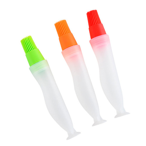 Контейнер ємність з пензликом і дозатором для олії 70мл присоска, силікон Вінниця - фото 2