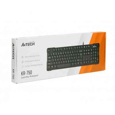 Клавиатура A4Tech KR-750-BLACK-US Винница