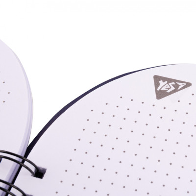 Блокнот Yes В6+ двойная спираль с пластиковым карманом Гусь точка (151848) Винница - изображение 3