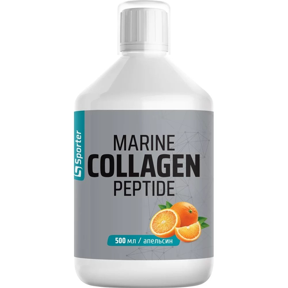 Морской коллаген Sporter Marine Collagen Peptide 500 ml (Orange) Луцк - изображение 1