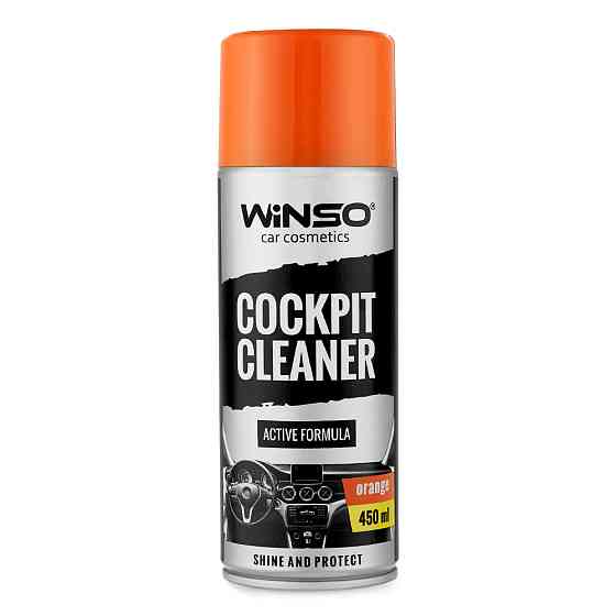 Поліроль для панелі приладів Winso Cockpit Cleaner Апельсин, 450мл Львів