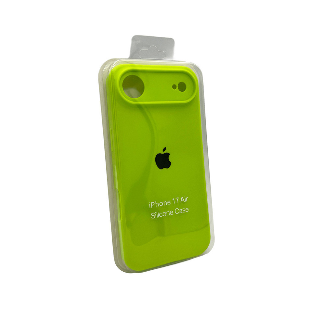 Чохол для смартфона Silicone Full Case AA Camera Protect for Apple iPhone 17 Air 24,Shiny Green Київ - фото 2