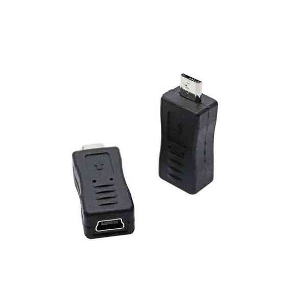 Адаптер miniUSB на microUSB для зарядки устройств Киев