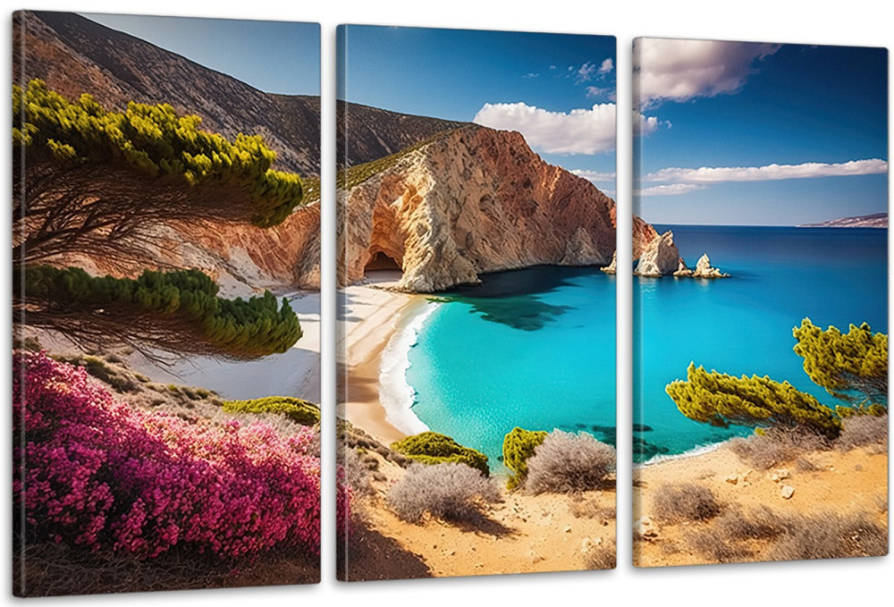 Модульная картина в гостиную / спальню   Морський краєвид    ART-149_3A Киев - изображение 1