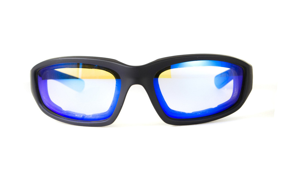 Окуляри фотохромні (захисні) Global Vision KickBack Photochromic (G-Tech™ blue) Anti Fog, фотохромні дзеркальні сині Запоріжжя - фото 5