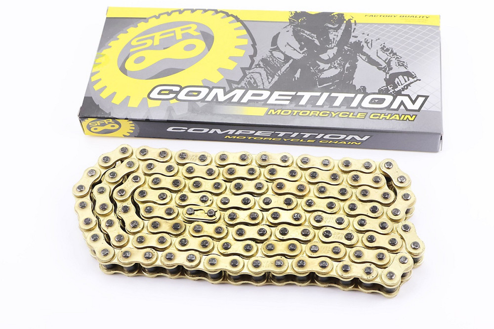 Ланцюг приводу колеса 428H*122L GOLD V200-F2/V250-F2/BOXER BM/BMX 150cc Бершадь - фото 1