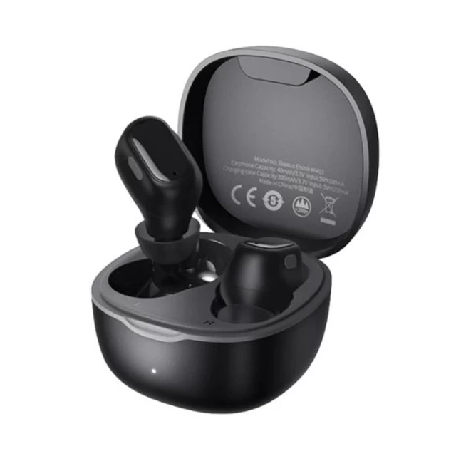 Беспроводные наушники Baseus Bowie WM01 черные Киев - изображение 4