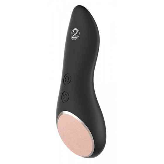 Вибратор с подогревом CUPA Warming Touch для клитора, черный Sex Aura Киев