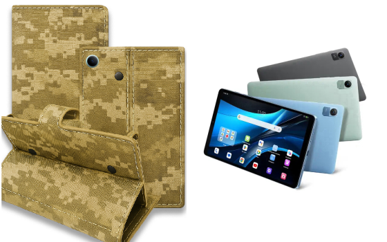 Книжка-трансформер для планшета Blackview Oscal Pad 10, колір Black Pixel Київ
