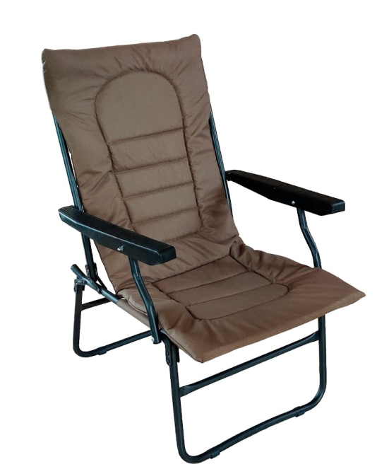 Кресло карповое для рыбалки складное 89*65*47 Vista Lux с подлокотниками / Стул туристический Кривой Рог - изображение 1