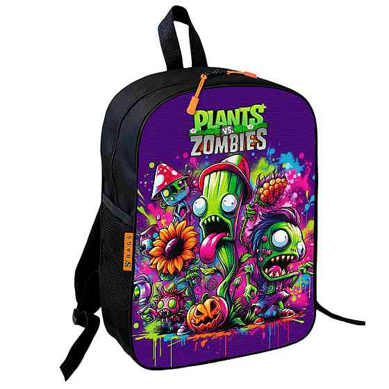 Рюкзак шкільний дитячий Рослини проти Зомбі «Plants vs Zombies» 36х27 см для хлопчика (01086) Київ