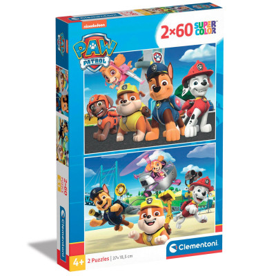 Пазл Clementoni 2 в 1 Paw Patrol. New, 2 по 60 елементів (21623) Вінниця - фото 1